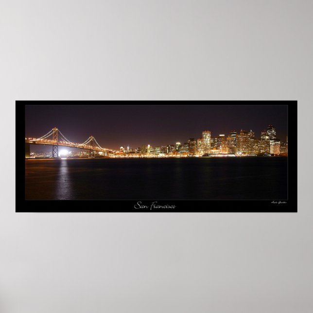 San Francisco Skyline Poster (Vorne)