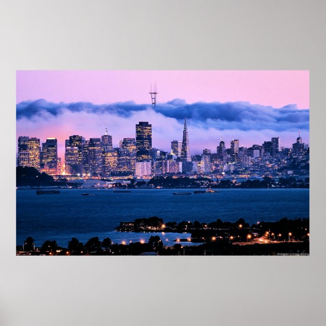 San Francisco Skyline Poster (Vorne)