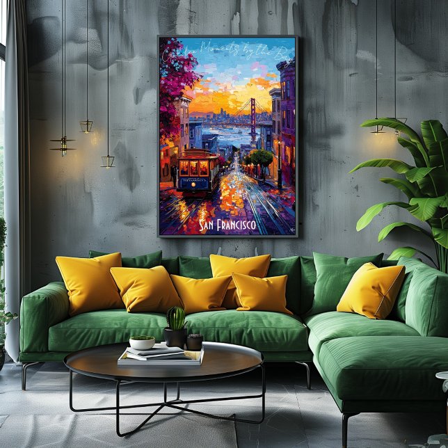 San Francisco Skyline Poster - Iconic California (Von Creator hochgeladen)