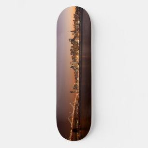San Francisco Skyline Skate Board Deck Skateboard