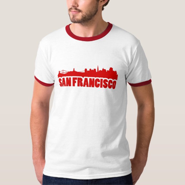 San Francisco Skyline T-Shirt (Vorderseite)