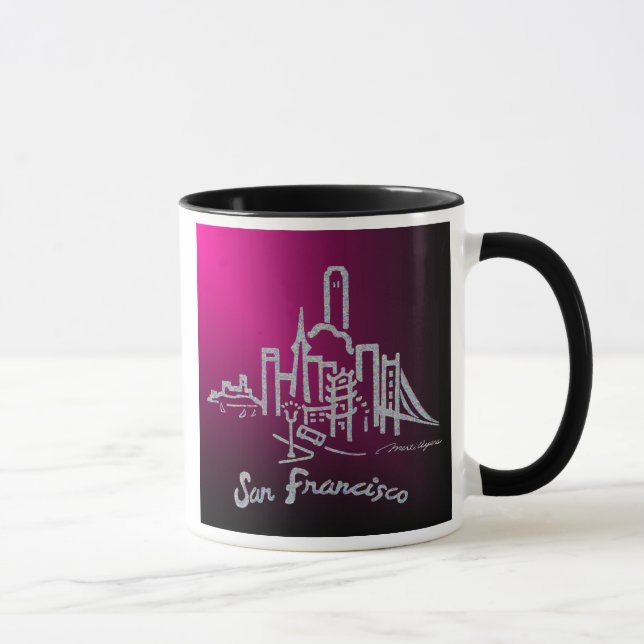 San Francisco Skyline-Tasse Tasse (Rechts)