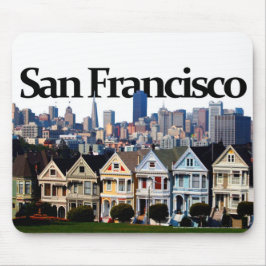 San Francisco Skyline w/ San Francisco im Sky Mousepad