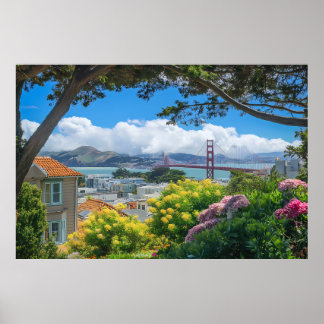 San Francisco Sommer Poster