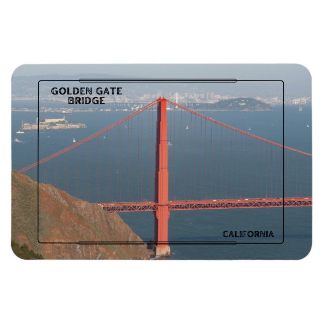 San Francisco Souvenir Magnet (Horizontal)