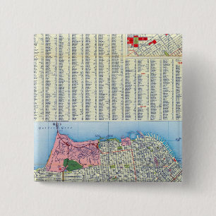 San Francisco Street Karte Button
