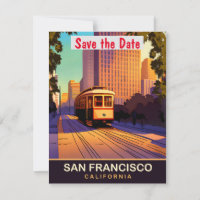 San Francisco Tram, Kalifornien, Travel Postcard,