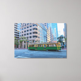 San Francisco Trolley Bus Leinwanddruck