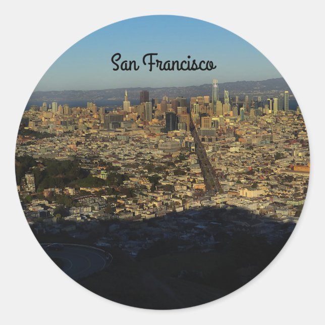 San Francisco Twin Peaks #2 Stickers (Vorderseite)