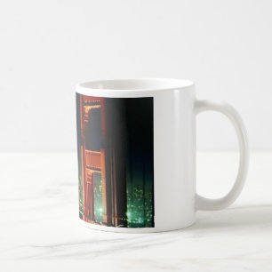 San Francisco u. ein Stück der Goldengate Brücke Kaffeetasse
