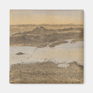 San Francisco, umliegendes Land Magnet