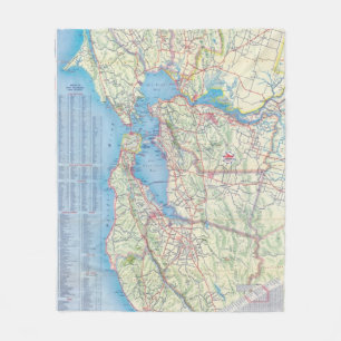 San Francisco und Nähe Fleecedecke