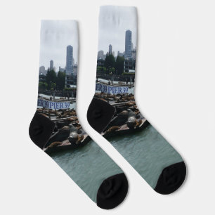 San Francisco und Pier 39 Socken