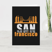San Francisco USA City Cityscape Skyline Geschenk