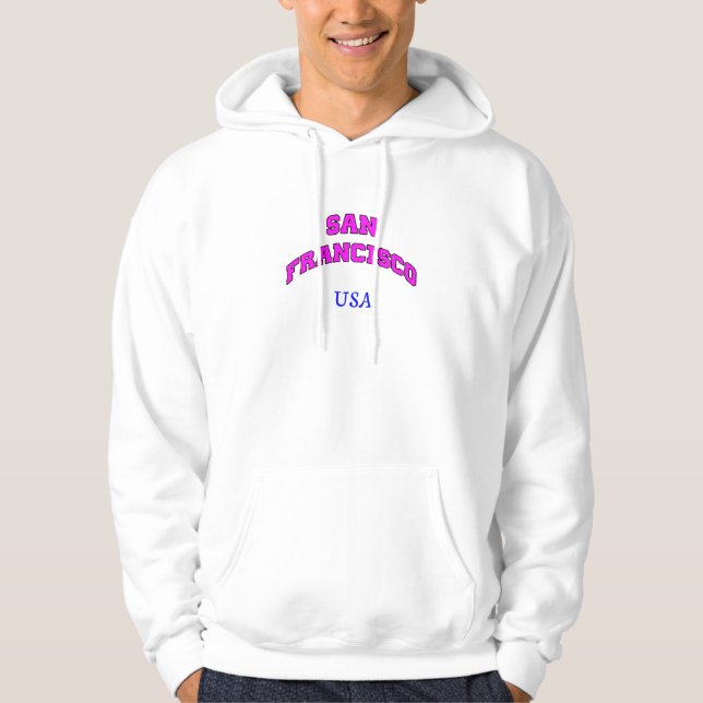 San Francisco USA Hoodie (Vorderseite)