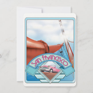 San Francisco, USA, Reiseplakat