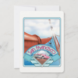 San Francisco, USA, Reiseplakat