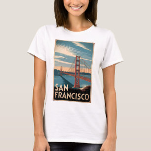 San Francisco USA Vintag T-Shirt