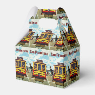 San Francisco USA Vintage Travel Fevor Box Geschenkschachtel