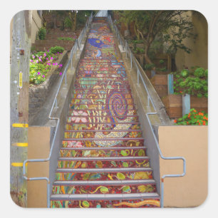 San Francisco versteckter Garten tritt Aufkleber