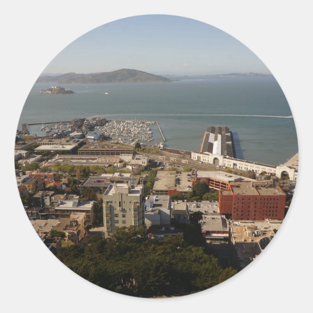San Francisco View #1-1 Stickers (Vorderseite)
