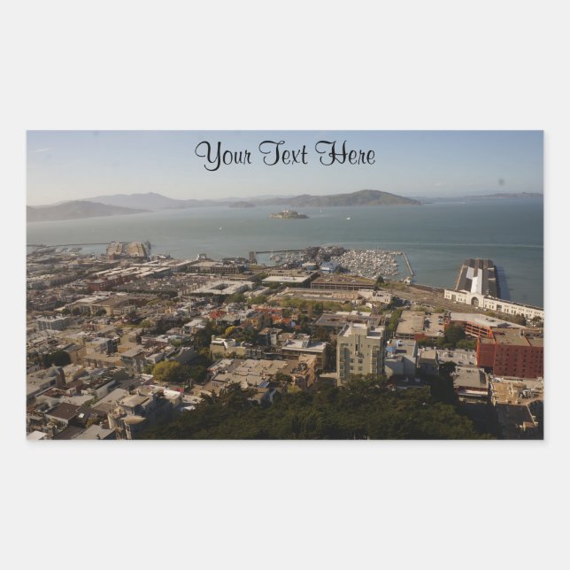 San Francisco View #2-2 Stickers (Vorderseite)