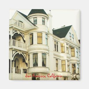 San Francisco Viktorianisch House Magnet