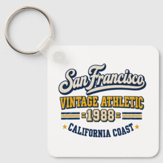 San Francisco Vintage Athletic Schlüsselanhänger