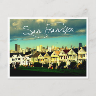 San Francisco Vintage-Foto-Postkarte Postkarte