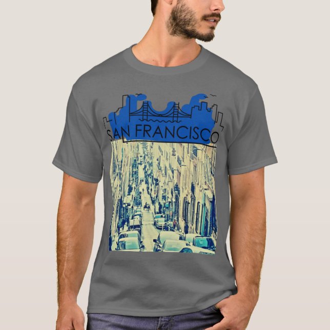 San Francisco vintage T-Shirt (Vorderseite)
