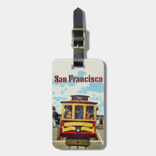 San Francisco Vintage Travel Gepäckanhänger