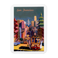 San Francisco Vintage Travel Poster