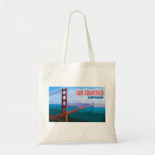San Francisco Vintage Travel Tasche Shopping Bag