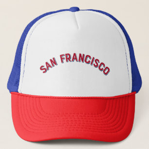 San Francisco, Vintager Arch in Kalifornien Truckerkappe