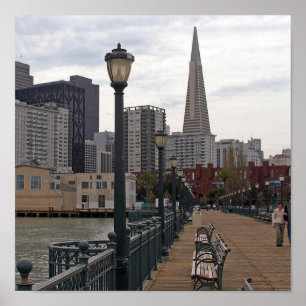San Francisco von Pier 39 Poster