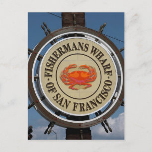 San Francisco Warf Postkarte