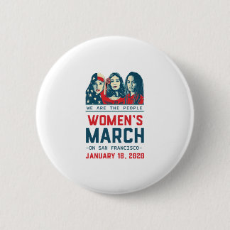 San Francisco Women März 2020 Button