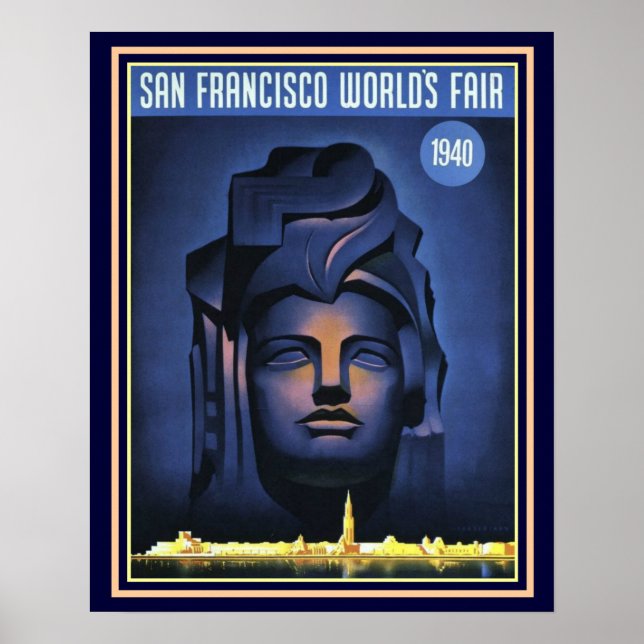 San Francisco World's Fair 1940 Print -16 x 20 Poster (Vorne)