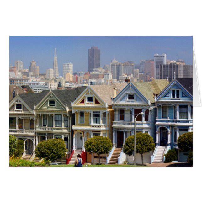 San Franciscos berühmte bemalte Ladys (Vorderseite (Horizontal))