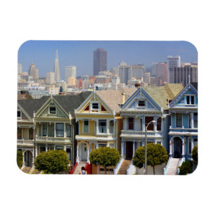 San Franciscos berühmte bemalte Ladys Magnet