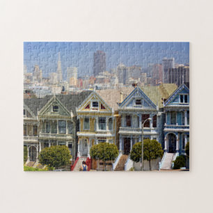 San Franciscos berühmte gestrichene Ladys Puzzle