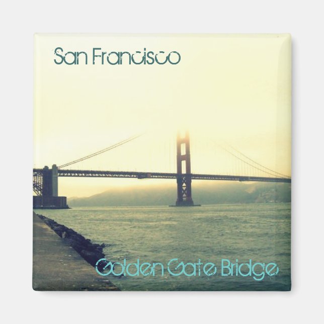 San Franciscos Golden Gate Bridge Magnet (Vorne)