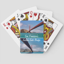 San Franciscos Golden Gate Bridge Spielkarten