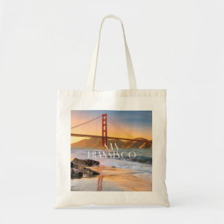 San Fransisco Bridge & Ocean Tote Bag Tragetasche