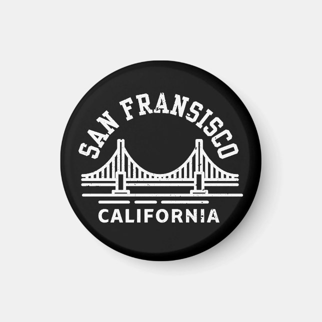 San Fransisco California Magnet (Vorne)