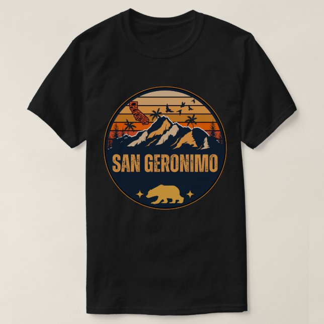 San Geronimo, Kalifornien T-Shirt (Design vorne)