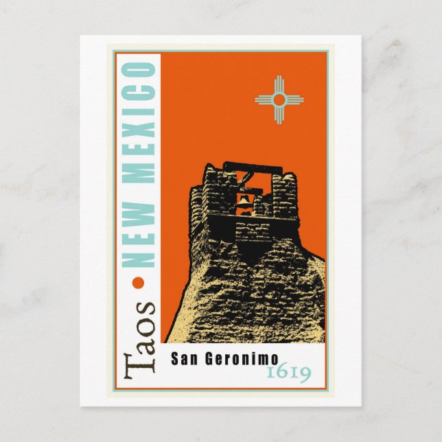 San Geronimo Kirche Postkarte (Vorderseite)