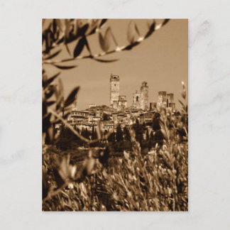 San Gimignano Postkarte