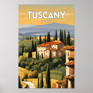 San Gimignano Toskana Italien Poster