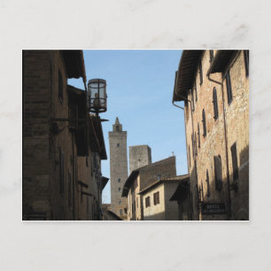 San Gimignano Toskana Italien Postkarte